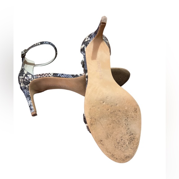 Kenneth Cole Mallory Leather Snake Skin size 7.5 - Picture 6 of 6